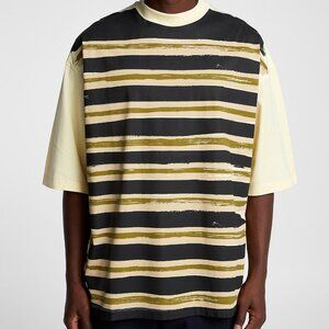 BNWT AW23 MARNI STRIPES ORGANIC COTTON JERSEY TSHIRT 50